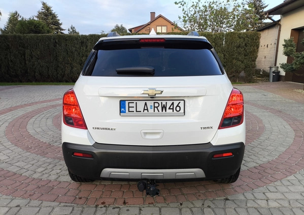 Chevrolet Trax cena 35900 przebieg: 182340, rok produkcji 2013 z Końskie małe 781